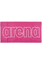Arena Gym Smart Mikrofiber Plaj Havlusu Beyaz Pembe