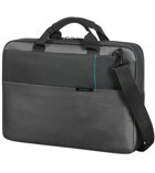 Samsonite Qibyte 14.1 inç Kumaş Su Geçirmez El-Omuz Laptop Çantası Antrasit