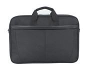 Case Club 2117 17.3 inç Kumaş Su Geçirmez El-Omuz Laptop Çantası Siyah