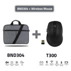 Classone Eko BND304-T300 15.6 inç Kumaş El-Omuz Laptop Çantası Siyah
