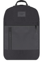 D'Vers 16.9 inç Kumaş Su Geçirmez Sırt Laptop Çantası Siyah