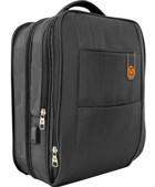 Npo TRV01 16 inç Polyester Su Geçirmez Sırt Laptop Çantası Gri
