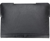 Bouletta Chester RST1 13-14 inç Deri Su Geçirmez Kılıf Laptop Çantası Siyah