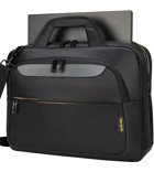 Targus TCG460GL 15.6 inç Polyester Su Geçirmez El-Omuz Laptop Çantası Siyah