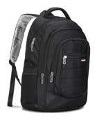 Classone Palermo BP-L200 15.6 inç Kumaş Su Geçirmez Sırt Laptop Çantası Siyah