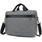 Wslcn 15.6 inç Polyester Su Geçirmez El-Omuz Laptop Çantası Gri