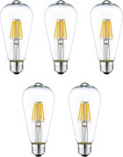 Ars Led St64 6 W Tasarruflu Beyaz E27 Armut Led Ampül