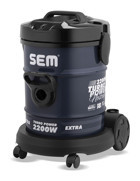 Sem SV110 2200 W Yatay Sentetik Toz Torbalı Süpürge Antrasit