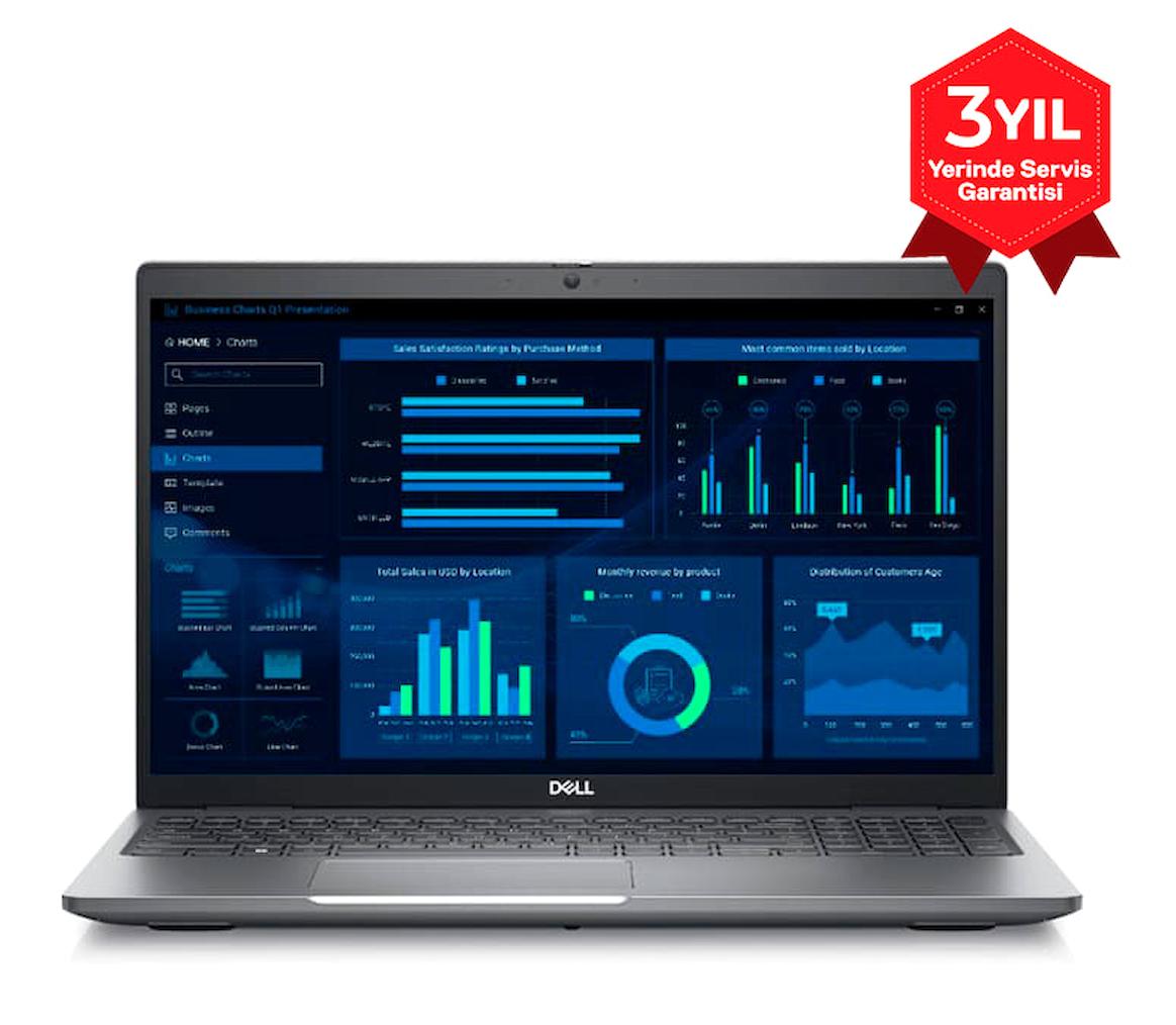 Dell Precision M3581 XCTOP3581EMEA-VP-1-32-1 Harici GeForce RTX A500 Intel Core i7 13800H 32 GB Ram 1 TB SSD 15.6 inç Full HD Windows 11 Pro Laptop