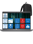 Dell Latitude 5440 544014EMEAVPWH05 Dahili Iris Xe Graphics Eligible Intel Core i7 1370P 32 GB Ram 2 TB SSD 14 inç Full HD Windows 11 Home Laptop
