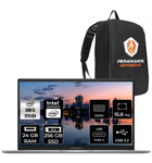 Asus Vivobook 15 X1504ZA BQ451 Dahili Iris Xe Graphics Eligible Intel Core i5 1235U 24 GB Ram 256 GB SSD 15.6 inç Full HD Freedos Laptop + PER4 Çanta