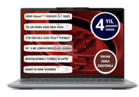 Lenovo IdeaPad Pro 5 14AHP9 83D3002QTR Harici AMD Radeon 780M AMD Ryzen 7 8845HS 32 GB Ram 1 TB SSD 14 inç Full HD Freedos Laptop