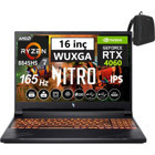 Acer Nitro V16 ANV16-41 WNHQRUEY00336 Harici GeForce RTX 4060 AMD Ryzen 7 8845HS 64 GB Ram 4 TB SSD 16 inç Wuxga Windows 11 Home Gaming Laptop + Weblegelsin Çanta