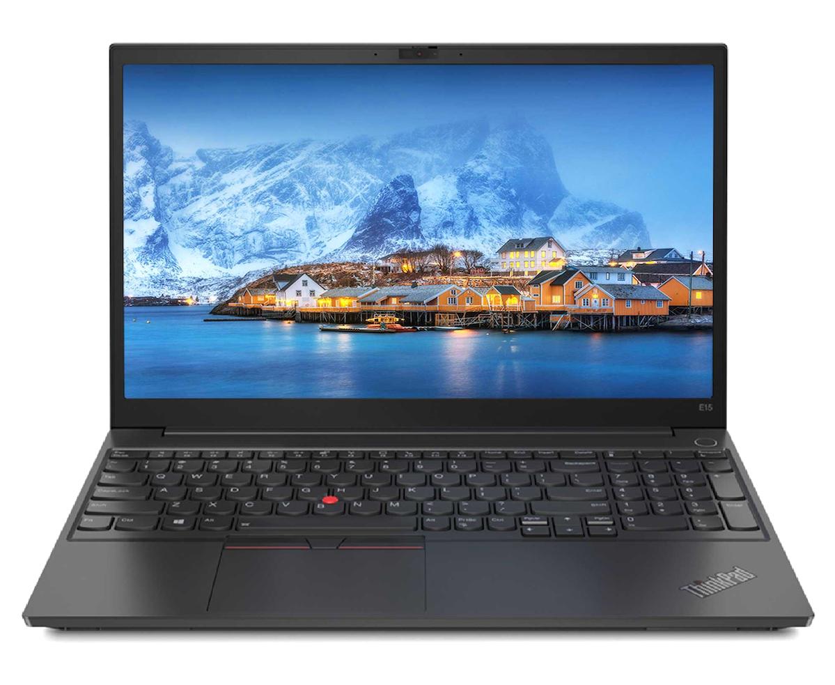 Lenovo ThinkPad E15 21E60055TX01 Harici GeForce MX 550 Intel Core i5 1235U 8 GB Ram 1 TB SSD 15.6 inç Full HD Windows 11 Pro Laptop + CNT002 Çanta