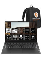 Lenovo Nb V15 Gen3 82TT00A6TX Dahili Iris Xe Graphics Eligible Intel Core i5 1235U 16 GB Ram 256 GB SSD 15.6 inç Full HD Windows 11 Pro Laptop + PER4 Çanta