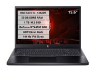 Acer Nitro V 15 Harici GeForce RTX 4050 Intel Core i5 13420H 32 GB Ram 1 TB SSD 15.6 inç Full HD Freedos Gaming Laptop