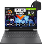 Hp Victus 16 S1035NT WA1UZ2EA03 Harici GeForce RTX 4070 AMD Ryzen 7 8840HS 24 GB Ram 2 TB SSD 16 inç Full HD Freedos Gaming Laptop