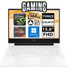 Hp Victus 15 FB0004NT Harici GeForce RTX 3050 Tİ AMD Ryzen 7 5800H 16 GB Ram 512 GB SSD 15.6 inç Full HD Windows 10 Pro Gaming Laptop