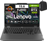 Lenovo LOQ 15ARP9 W83JC000UTR03 Harici GeForce RTX 4060 AMD Ryzen 7 7435HS 24 GB Ram 2 TB SSD 15.6 inç Full HD Freedos Gaming Laptop