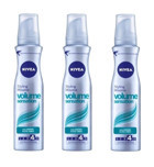 Nivea Volume Sensation Normal Saçlar İçin Şekillendirici Hacim Veren Saç Köpüğü 3x150 ml