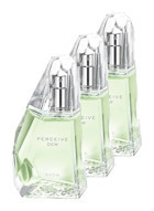 Avon Perceive Dew EDT Amber-Çiçeksi-Sandal Ağacı Kadın Parfüm 3x50 ml