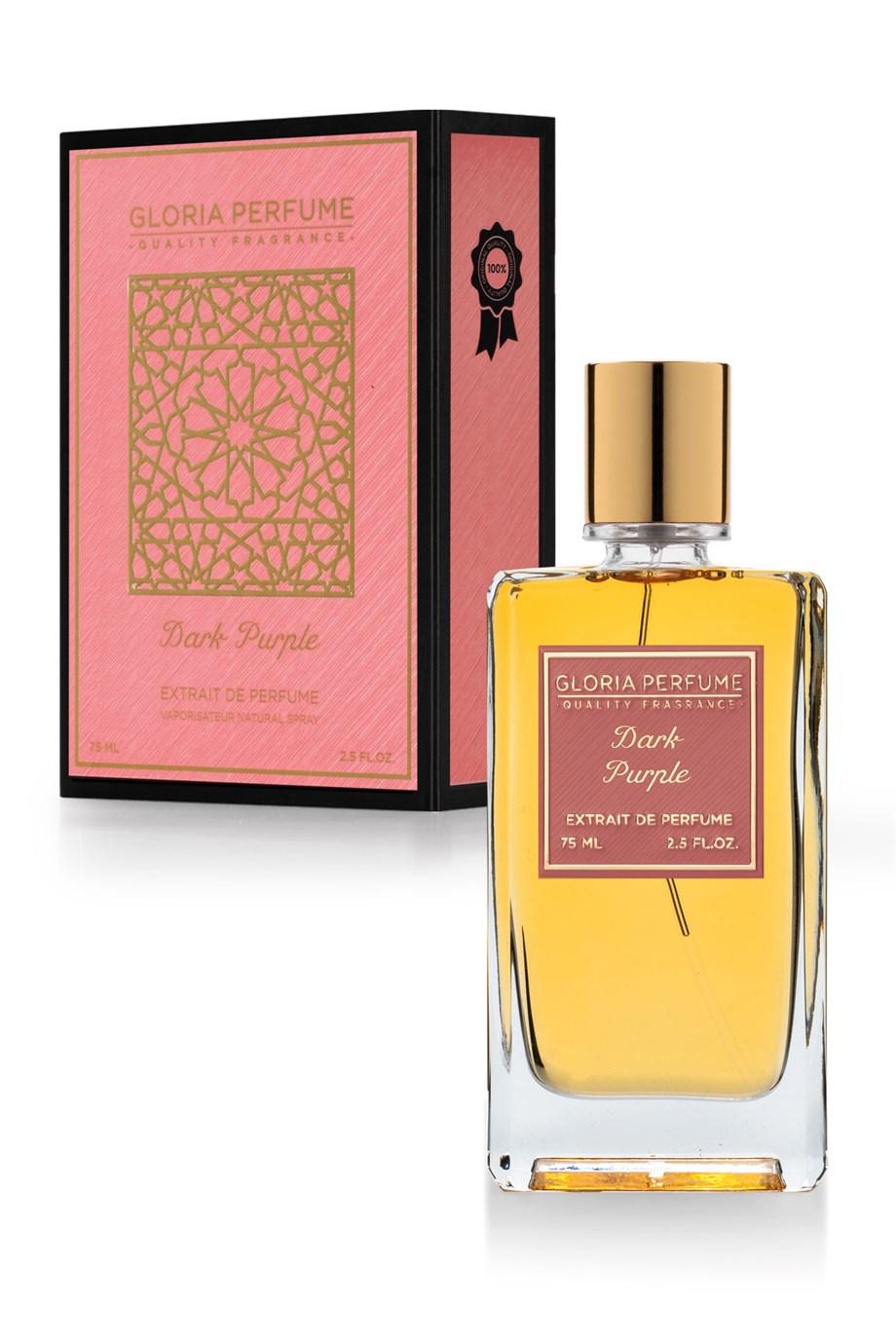 Gloria Perfume Dark Purple EDP Çiçeksi-Meyveli-Portakal Kadın Parfüm 75 ml