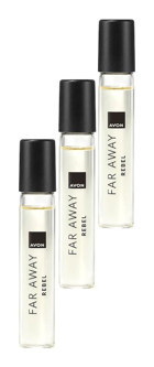 Avon Far Away Rebel EDP Amber-Çiçeksi-Oryantal Kadın Parfüm 3x10 ml