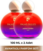 Pierre Cardin Palais Bulles EDP Amber-Çiçeksi-Fresh Kadın Parfüm 2x100 ml