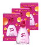 Ulric De Varens Mini Love EDP Çiçeksi-Meyveli-Odunsu Kadın Parfüm 3x25 ml