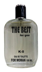 The Best For You K-8 EDT Amber-Meyveli-Odunsu Kadın Parfüm 100 ml