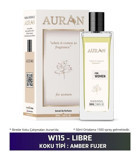 Auran W115 EDP Çiçeksi-Meyveli-Oryantal Kadın Parfüm 50 ml