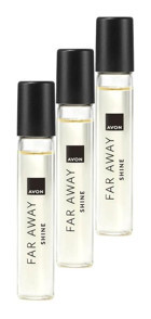 Avon Far Away Shine EDP Çiçeksi-Odunsu-Oryantal Kadın Parfüm 3x10 ml