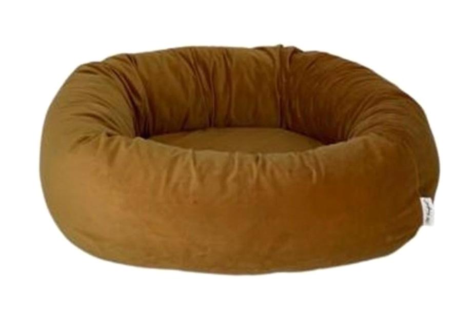 Pet Comfort Hotel Perla Ortopedik Yıkanabilir Orta Irk İç Mekan Köpek Yatağı Hardal
