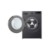 Lg F4Y5VRPYJ.AMBPLTK 9 kg 1400 devir A Enerji Sınıfı Buharlı Siyah Kurutmalı Çamaşır Makinesi