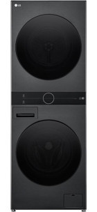 Lg W4W8BVKKZHM 12 kg 1400 devir A Enerji Sınıfı Buharlı Siyah Kurutmalı Çamaşır Makinesi