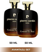 Pierre Cardin Comme Le Roi EDP Bergamot-Odunsu-Sandal Ağacı Erkek Parfüm 2x50 ml