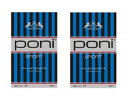 Poni Sport EDT Deri-Fresh-Odunsu Erkek Parfüm 2x90 ml