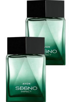 Avon Segno Impact EDP Fresh-Odunsu-Vetiver Erkek Parfüm 2x75 ml
