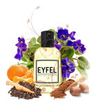 Eyfel Parfüm M15 EDP Amber-Bergamot-Odunsu Erkek Parfüm 50 ml