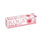 Rocs Baby Elmalı Florürsüz 3 Yaş Çocuk Diş Macunu 35 ml