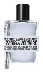 Zadig&Voltaire This Is Him Vibes Of Freedom EDT Baharatlı-Odunsu-Sandal Ağacı Erkek Parfüm 50 ml