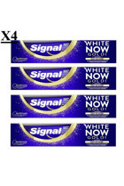 Signal White Now Gold Naneli Florürlü Diş Macunu 4x50 ml