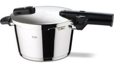 Fissler Vitaquick Clipso Kapak Çelik 3.5 - 5 lt Düdüklü Tencere Siyah