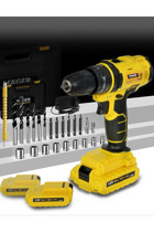 Mager YZ03 12 V 1 Ah Darbeli Çift Akülü Vidalama Makinesi