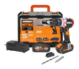 Worx WX354.4 20 V 4 Ah Kömürsüz Darbeli Çift Akülü Vidalama Makinesi