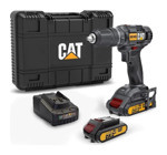 Cat DX145.1 18 V 2 Ah Kömürsüz Darbeli Çift Akülü Vidalama Makinesi