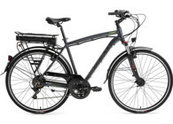 Bisan Comet 250 W 150 Km 26 Jant 21 Vites Elektrikli Bisiklet Gri-Sarı