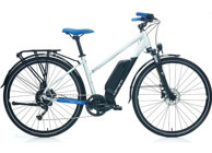 Carraro E-Time Venüs 250 W 60 Km Elektrikli Şehir / Tur Bisikleti Gri-Mavi