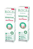 R.O.C.S. Sensitive Organik Florürsüz Diş Macunu 2x94 gr