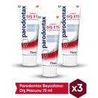 Parodontax Beyazlatıcı Florürlü Diş Macunu 3x75 ml